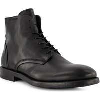 AIGNER Herren Stiefeletten schwarz Glattleder von aigner