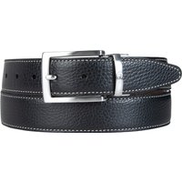 AIGNER Herren Wendegürtel braun Leder geprägt von aigner