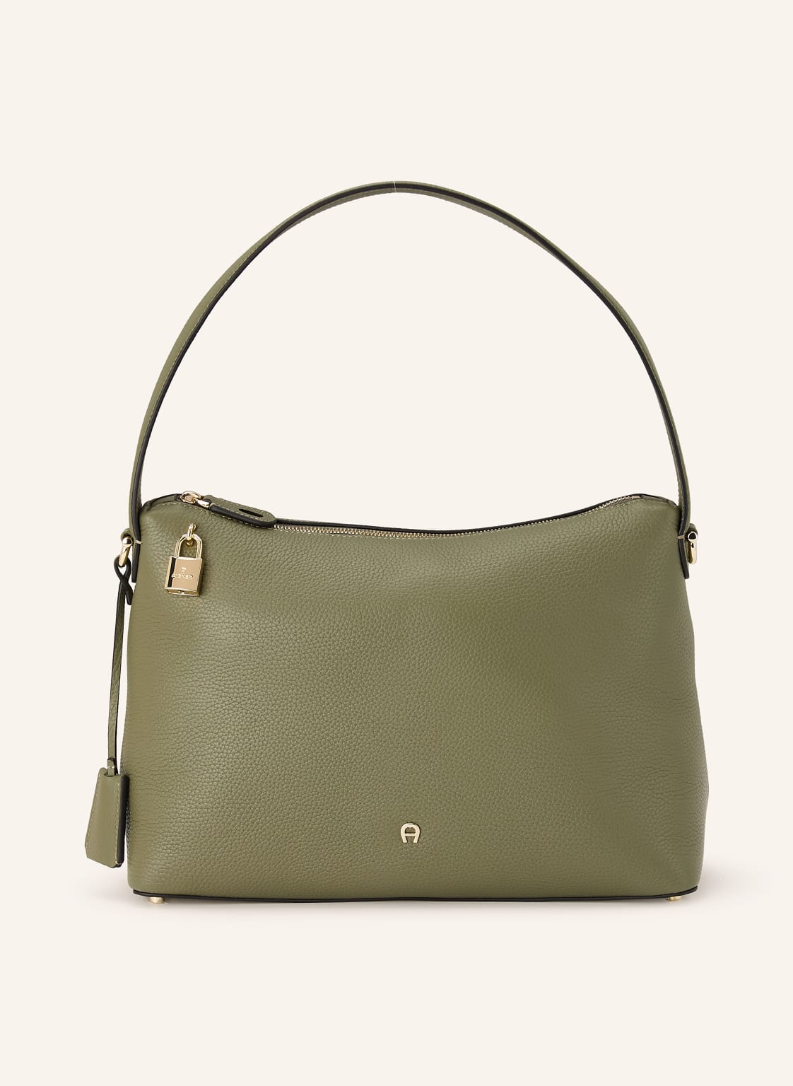 Aigner Beuteltasche Delia Medium gruen von aigner