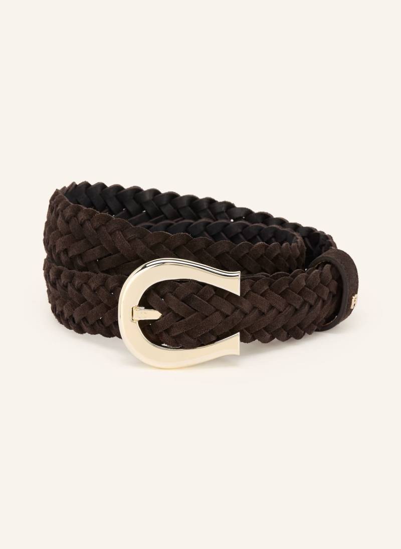 Aigner Flechtgürtel braun von aigner