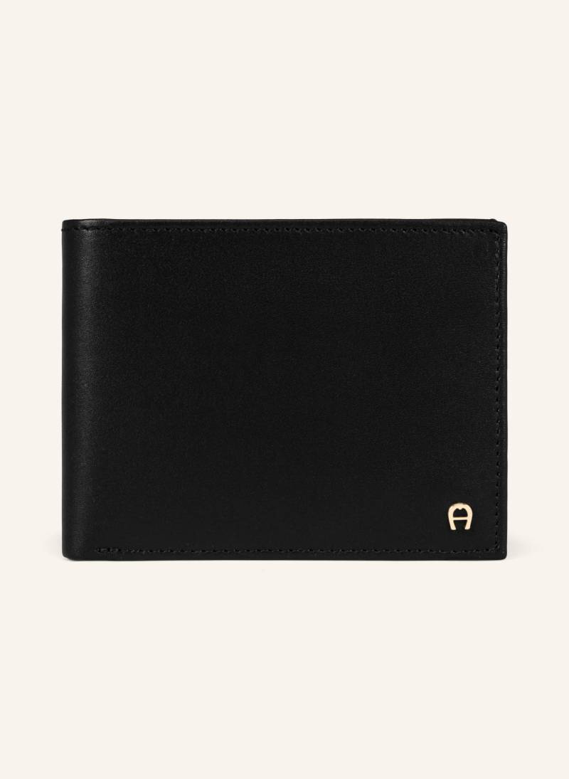 Aigner Geldbörse Basics schwarz von aigner
