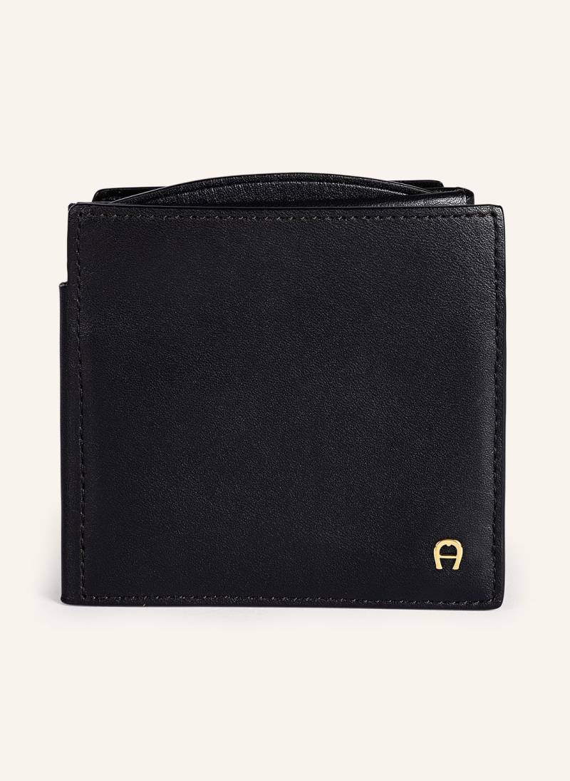Aigner Geldbörse Basics schwarz von aigner