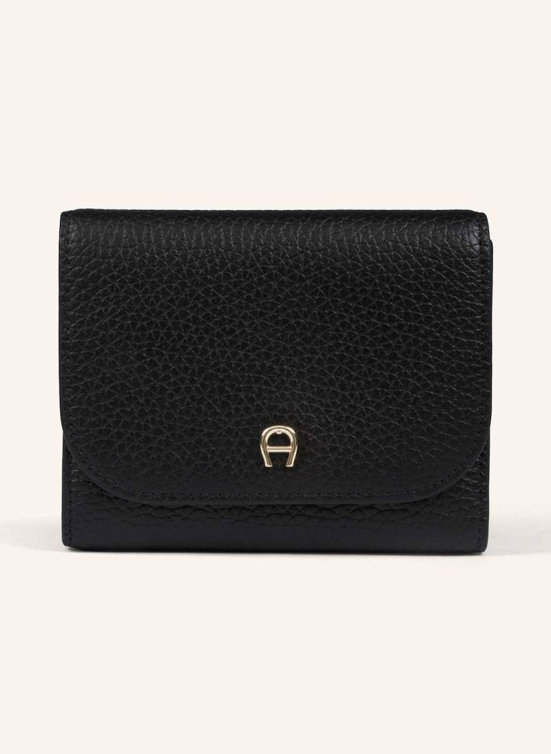 Aigner Geldbörse Pura schwarz von aigner