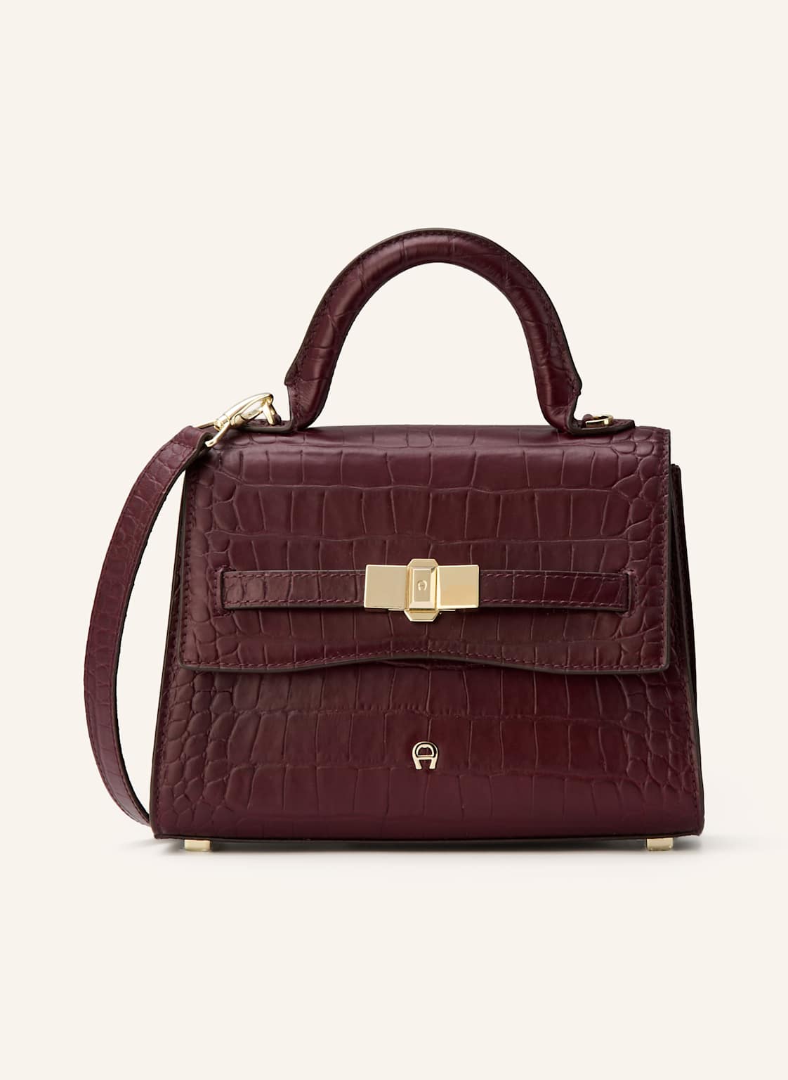 Aigner Handtasche Farah Coccodrillo Small rot von aigner