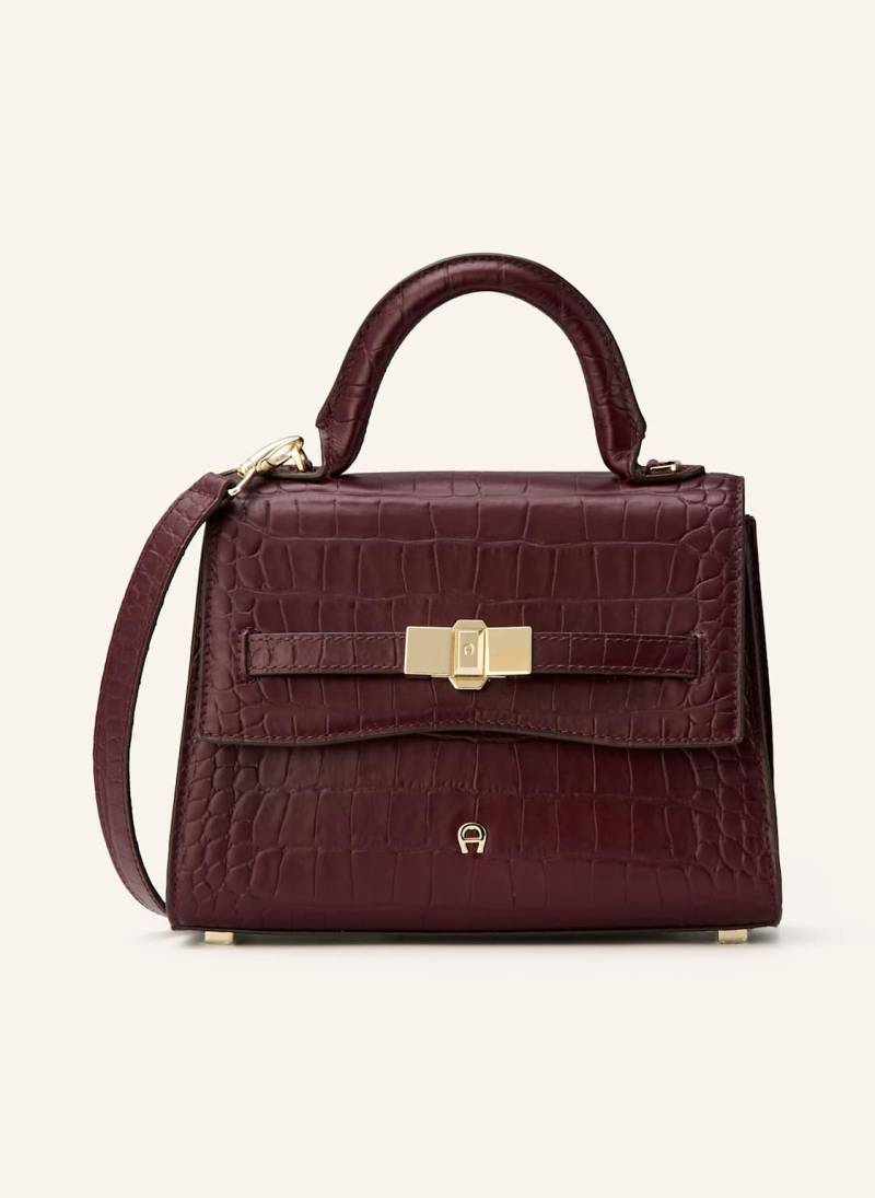 Aigner Handtasche Farah Coccodrillo Small rot von aigner