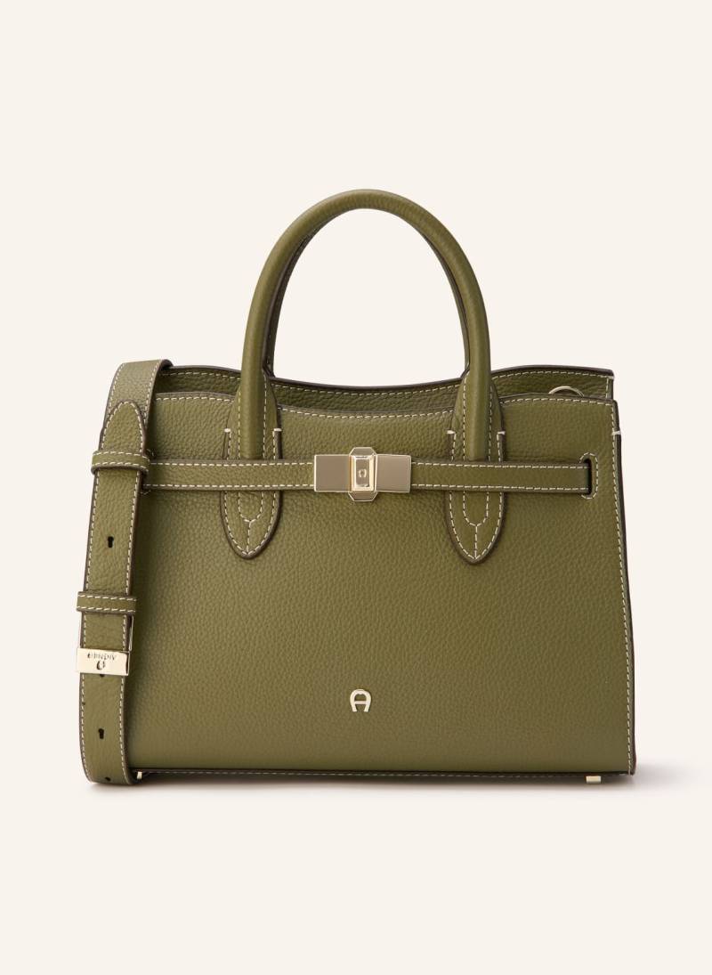 Aigner Handtasche Farah Medium gruen von aigner