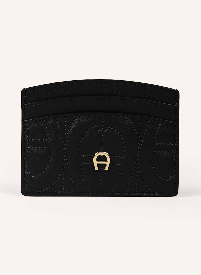 Aigner Kartenetui Diadora schwarz von aigner