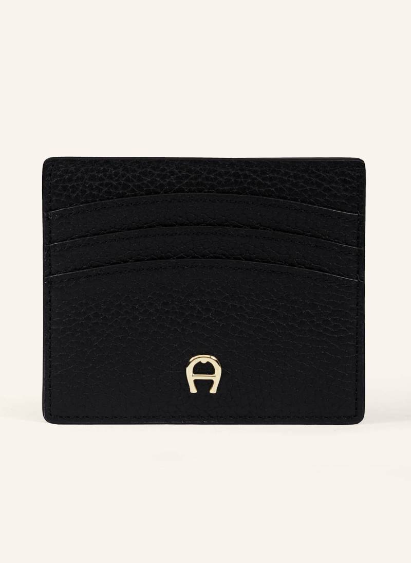Aigner Kartenetui Diadora schwarz von aigner