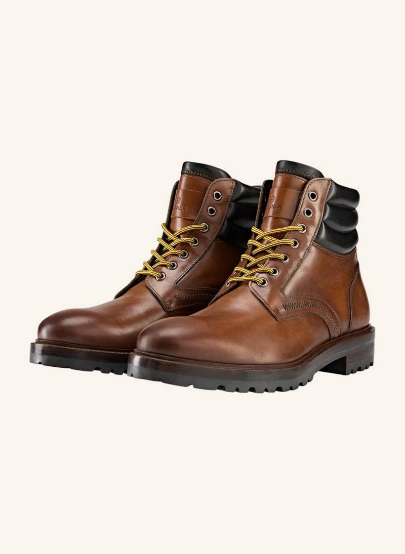 Aigner Lace Boot Charles 7b braun von aigner