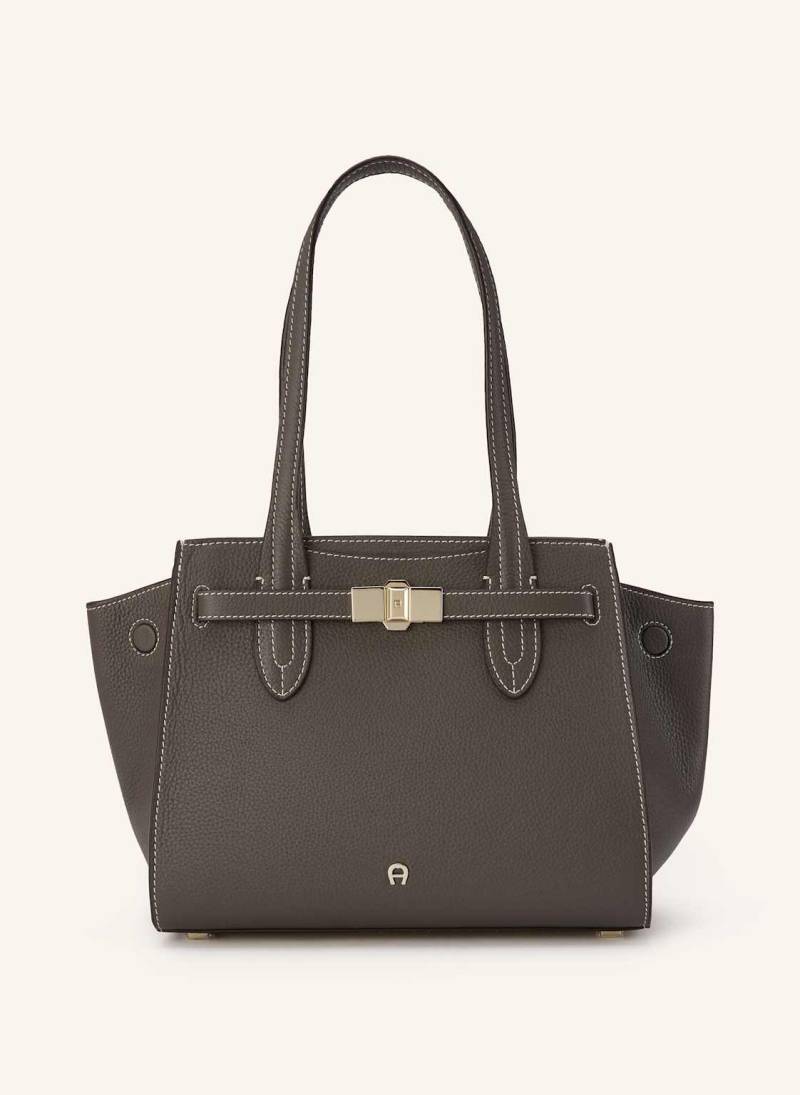 Aigner Shopper Farah Medium grau von aigner