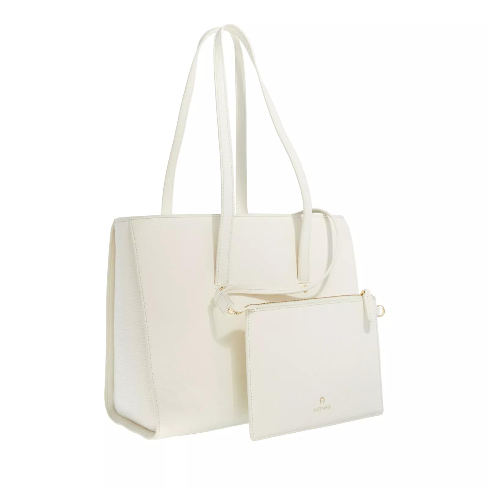 Aigner Shopper - Ivy - Gr. unisize - in Creme - für Damen von aigner