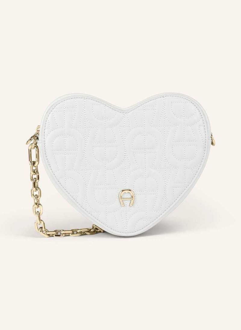 Aigner Umhängetasche Heart weiss von aigner