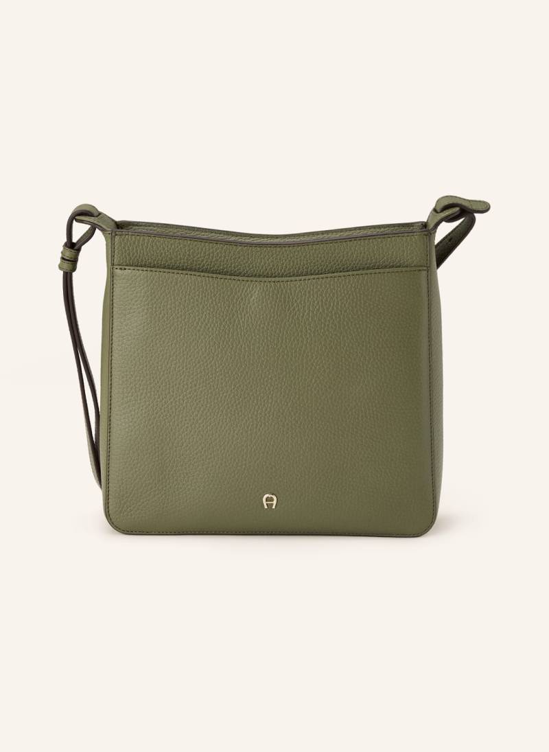 Aigner Umhängetasche Pura Medium gruen von aigner