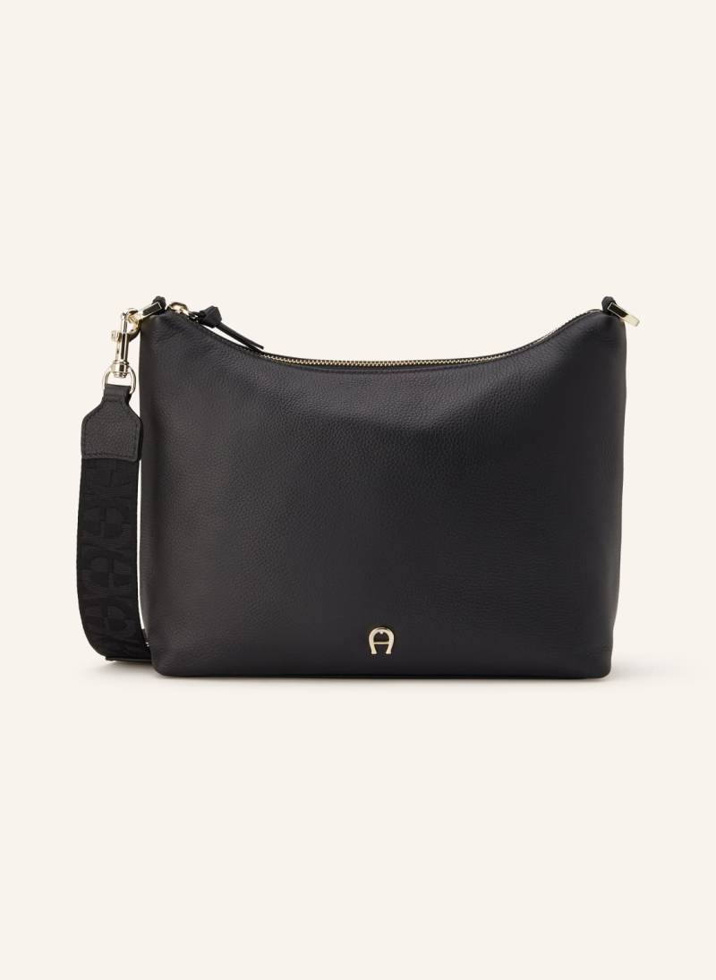 Aigner Umhängetasche schwarz von aigner