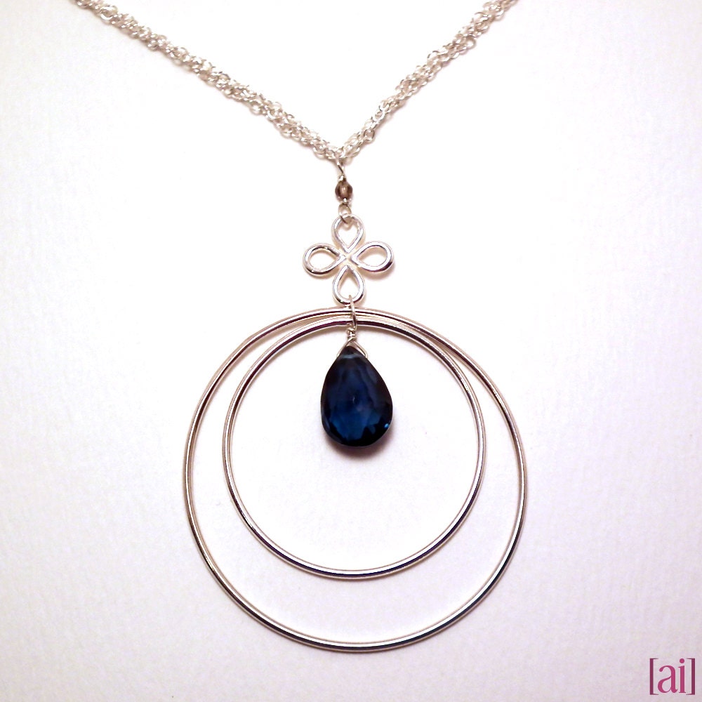 Karaline - London Blue Topaz Und Rauchquarz Halskette Karaline - London Blue Topaz Und Rauchquarz Halskette von aileen
