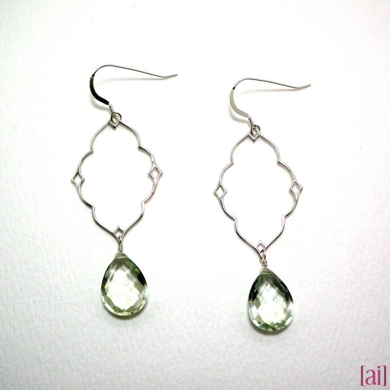Noella - Grüne Amethyst Ohrringe Noella - Grüne Amethyst Ohrringe von aileen
