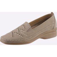 Witt Weiden Damen Slipper beige von airsoft comfort+