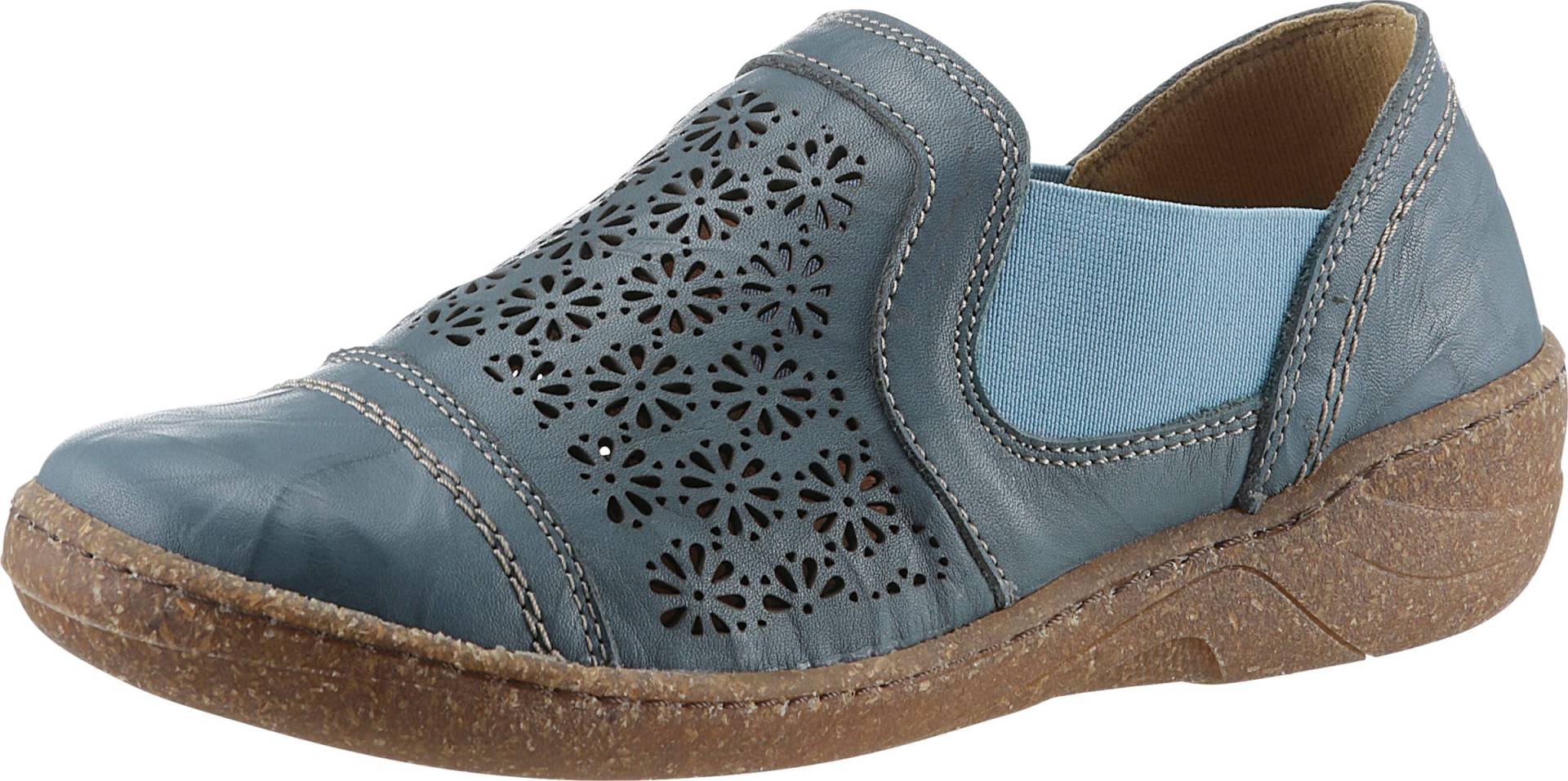 Sieh an! Damen Slipper bleu von airsoft modern+