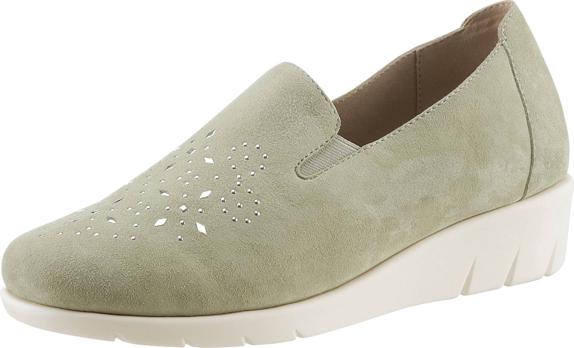 Sieh an! Damen Slipper eucalyptus von airsoft modern+