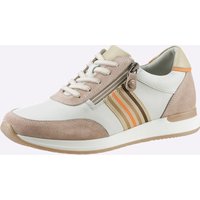 Witt Weiden Damen Sneaker weiß-camel von airsoft modern+