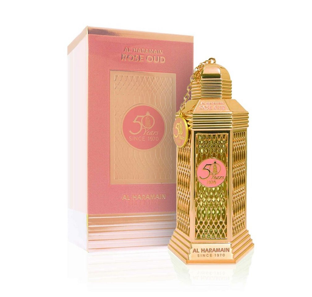 al haramain Körperpflegeduft 50 Years Rose Oud Parfum UNISEX 100ml (unisex) von al haramain