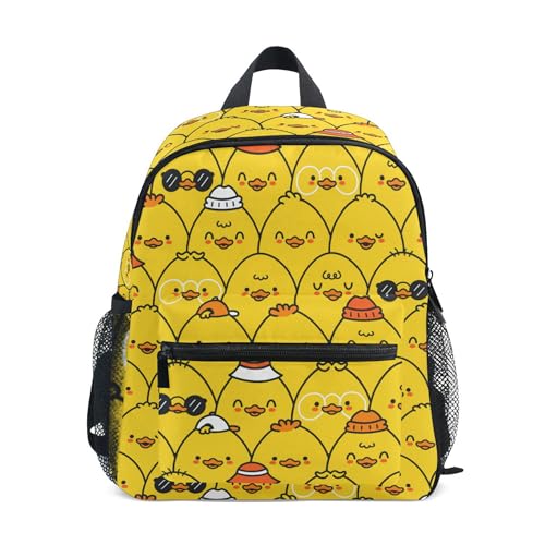 Jungen Mädchen Kleinkind Rucksack Kind Schultaschen, Pandas Kinder Mini Kawaii Rucksäcke Rucksack Kleine Büchertasche Kinderrucksack mit Brustgurt Namensschild, Animal 150, Einheitsgröße, Kinderrucksack von alaza