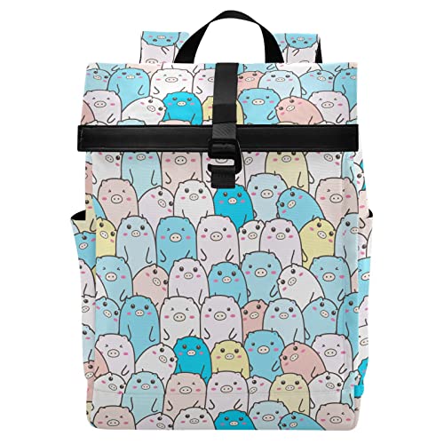 Reiserucksack für Damen und Herren, leicht, wasserdicht, Teenager, College, Laptop, Frosch, Handgepäck, Tagesrucksack, Diebstahlschutz, Rucksack für Schule, Business, Arbeit, Animal 145 von alaza