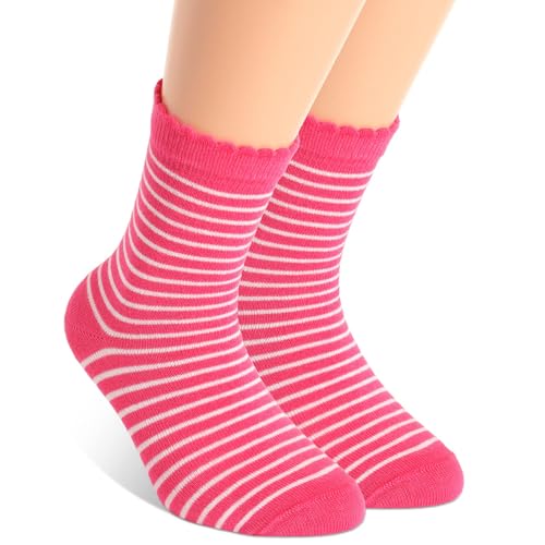 alber's SALUS KIDS Kindersocken - 5er Pack | Bambussocken für Kinder | Antibakteriell und Atmungsaktiv | Perfekte Passform | Motiv Mädchen | 32-35 von alber's