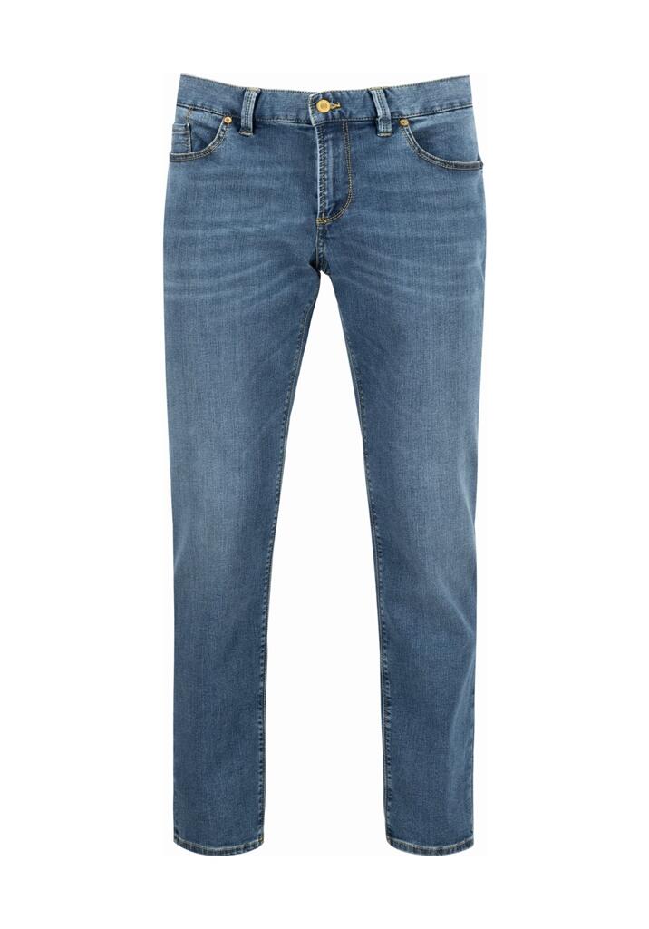 alberto jeans - Jeans - Pipe blau von alberto jeans