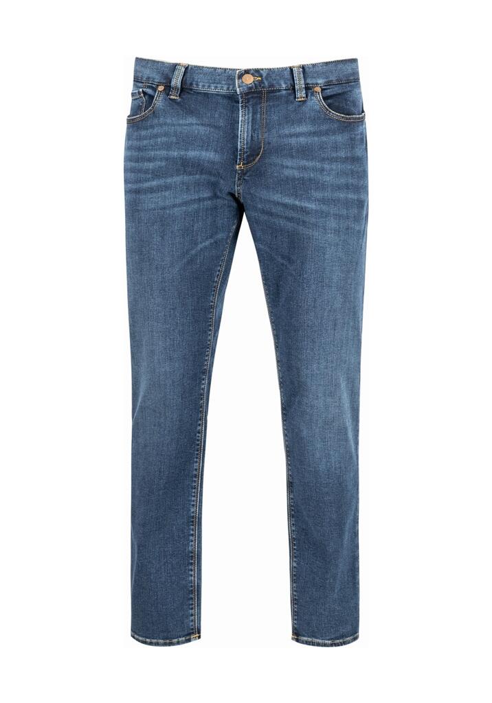 alberto jeans - Jeans - Pipe blau von alberto jeans