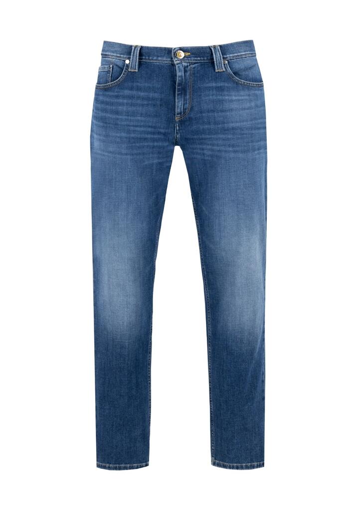 alberto jeans - Regular Fit : Jeans Giza blau - Gr. - 36/32 von alberto jeans
