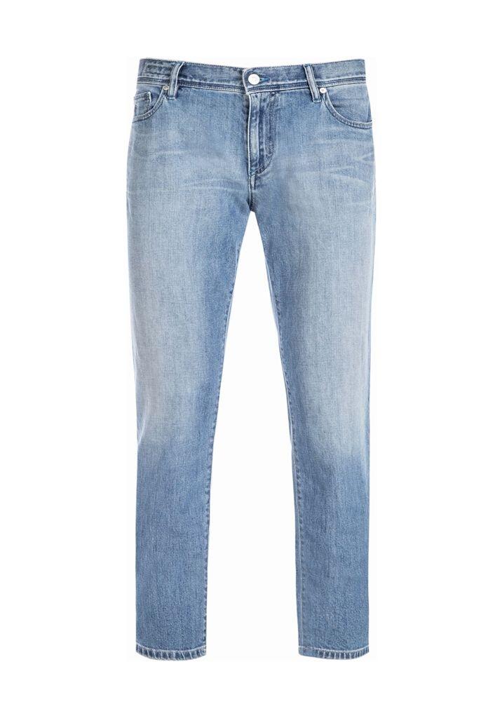 alberto jeans - Slim - Organic Denim blau von alberto jeans