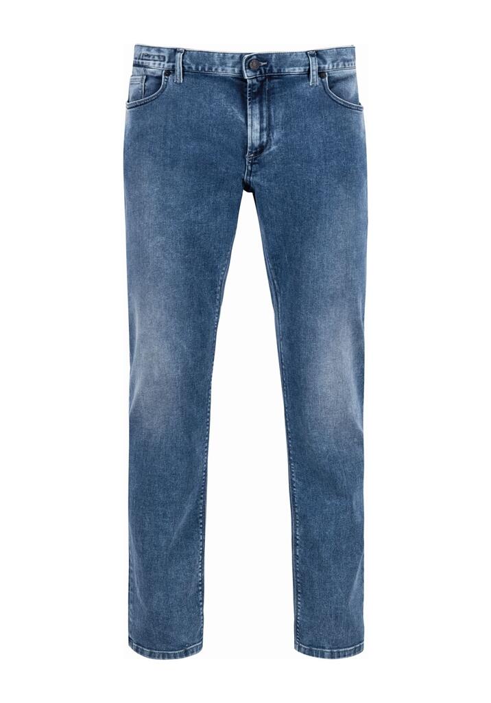 alberto jeans - Slim jeans - Super Stretch Dual FX blau von alberto jeans