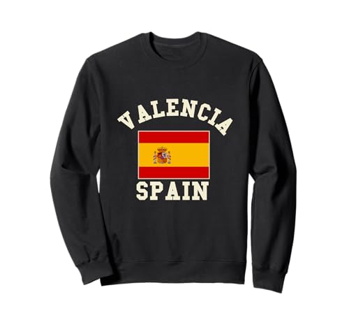 Valencia Spanien Flagge Souvenirs Valencia España Männer Frauen Jungen Sweatshirt von alencia Spain souvenirs Flag