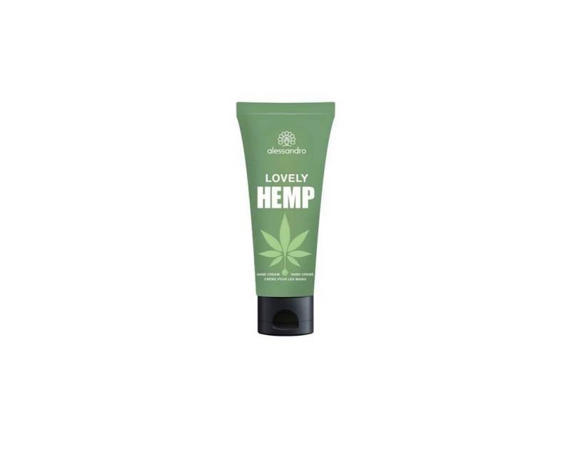 alessandro international Handcreme Alessandro Lovely Hemp Handcreme 50 ml, Reichhaltige Anti-Aging Handcreme von alessandro international