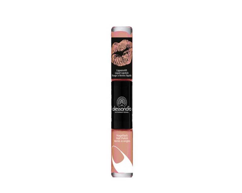 alessandro international Make-up Alessandro Perfect Pair Lip & Nail Mousse au Chocolat Set, Lipstick und Nagellack von alessandro international