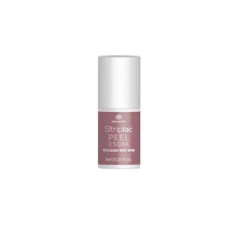 alessandro international Nagellack Alessandro Striplac Peel or Soak 113 Classic Rosy Wind 8 ml von alessandro international