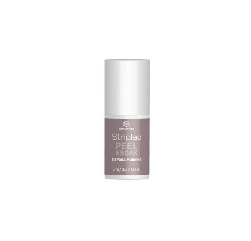 alessandro international Nagellack Alessandro Striplac Peel or Soak 115 Yoga Morning 8 ml von alessandro international