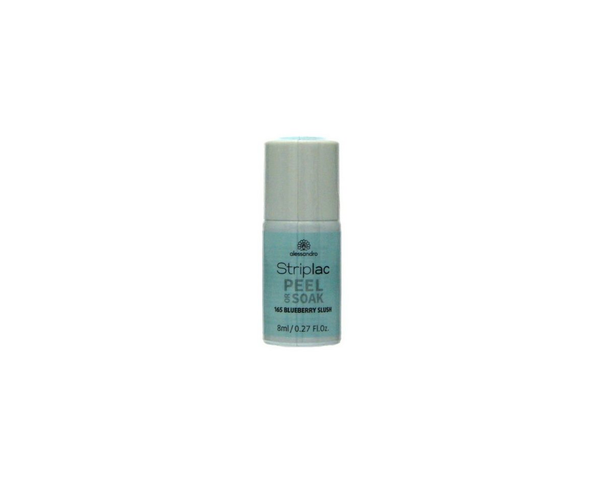 alessandro international Nagellack Alessandro Striplac Peel or Soak 165 Blueberry Slush 8 ml von alessandro international