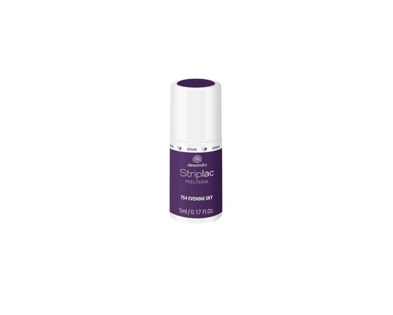 alessandro international Nagellack Alessandro Striplac Peel or Soak 754 Evening Sky 5 ml von alessandro international