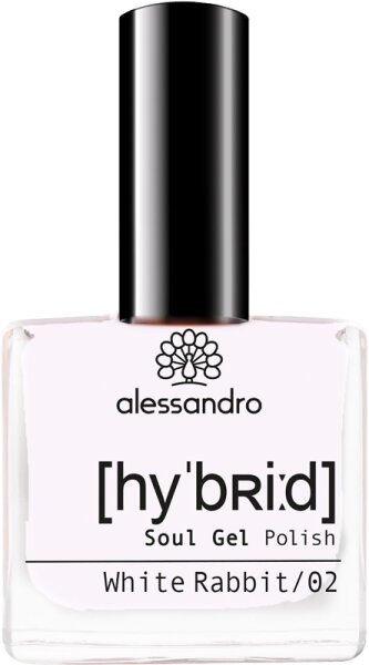 Alessandro Hybrid Soul Gel Polish White Rabbit 8 ml von alessandro