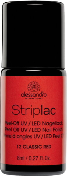 Alessandro Striplac 12 Classic Red 8 ml von alessandro