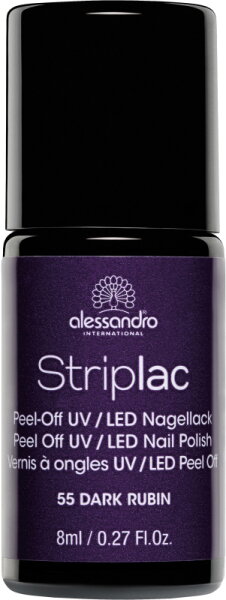 Alessandro Striplac 55 Dark Rubin 8 ml von alessandro