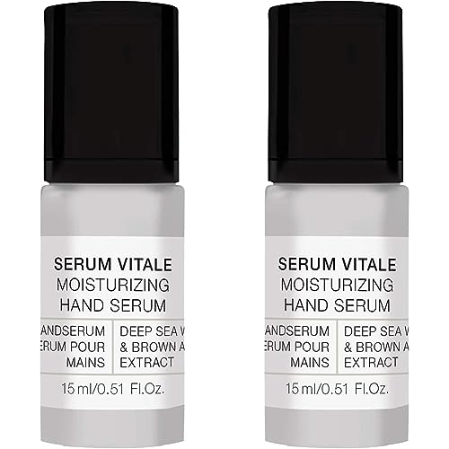 Spa Serum Vitale - Feuchtigkeitsspendendes Handserum zum Schutz und für glatte Haut, 15 ml (Packung mit 2) von alessandro