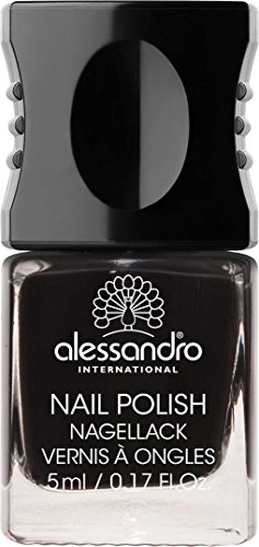 alessandro NAGELLACK 177 MIDNIGHT BLACK 5ml von alessandro