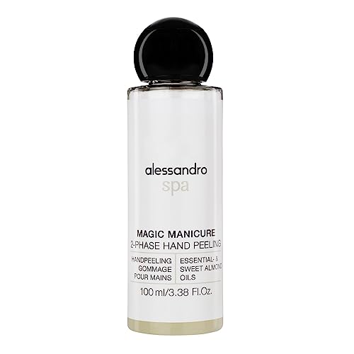 alessandro Spa Magic Manicure 2-Phasen Peeling - Handpeeling / Handpflege mit Mandelöl, 100 ml von alessandro