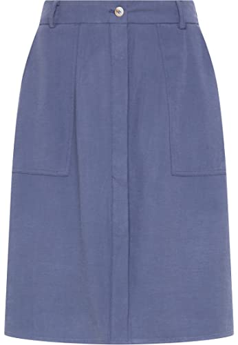 aleva Damen Freizeitrock 37211849-AL04, BLAU, L von aleva