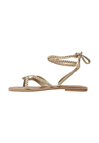 aleva Damen Sandal, CREMEFARBEN, 39 EU von aleva