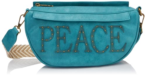 aleva Women's Crossbody Bag Crossover-Body-Tasche, Aqua von aleva