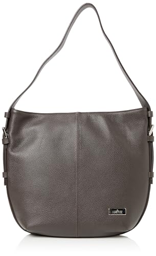 aleva Women's Shopper aus Leder, Braun von aleva